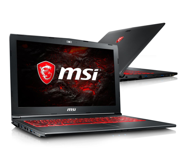 MSI GV62 i5-7300HQ/8GB/1TB MX150 - 374424 - zdjęcie